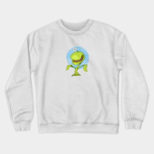 Man Eating Plant Crewneck Sweatshirt